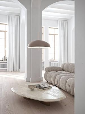 Hanglamp design wit Versale led e27 50cm Hanglamp design wit Versale led e27 50cm