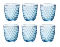Bormioli Glazen Slot Blauw 290 ml - 6 Stuks - thumbnail
