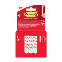Command kleefstrips, medium, wit, blister van 8 stuks - thumbnail