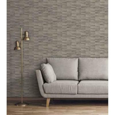 Dutch Wallcoverings Artisan Metallic Wood - Natural/Copper