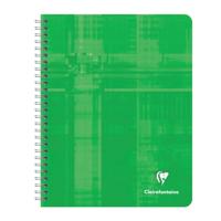 Notitieboek clairefontaine 165x210mm spiraal lijn | 5 stuks - thumbnail
