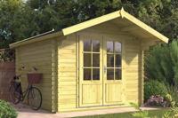 Fonteyn | Tuinhuis Heleen 300 | Dubbele Deur | HG Groen - thumbnail