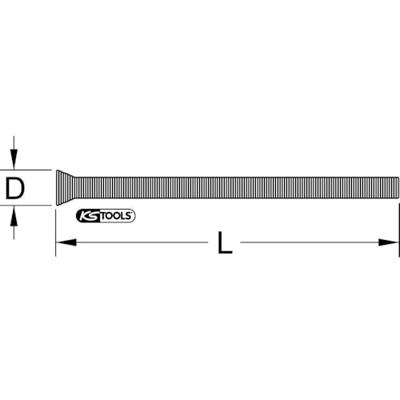 KS Tools 2030014 Buitenbuigveer voor koperen buizen 14 mm