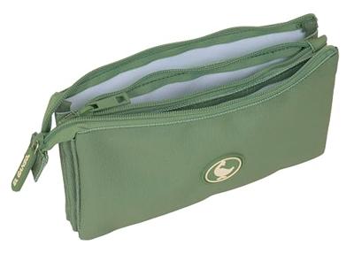 Pennenetui met 3 vakken El Ganso Groen 22 x 12 x 3 cm Pennenetui met 3 vakken El Ganso Groen 22 x 12 x 3 cm