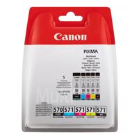 Canon Inktcartridge PGI-570 CLI-571 Origineel Combipack Zwart, Zwart, Cyaan, Magenta, Geel 0372C006 - thumbnail
