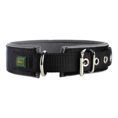 Hondenhalsband Hunter Neoprene Reflect Zwart (44-51 cm)