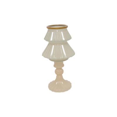 Countryfield Kandelaar boom crème ø10,5xh18,5cm Countryfield Kandelaar boom crème ø10,5xh18,5cm
