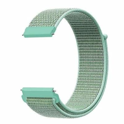 Sport Loop nylon bandje - Mintgroen - Xiaomi Redmi Watch 5 Active / Redmi Watch 5 Lite