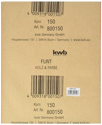 kwb 800415 Schuurpapier Korrelgrootte (num) 150 (l x b) 280 mm x 230 mm 5 stuk(s)