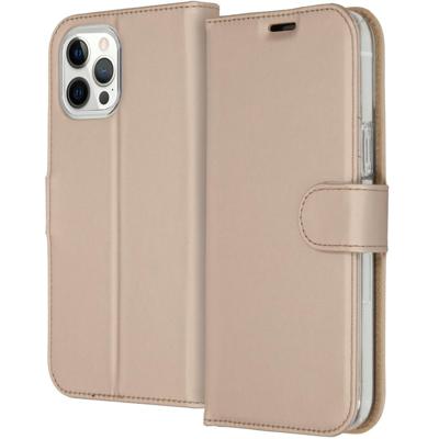 Accezz Wallet Case voor Apple iPhone 12 Pro Max Telefoonhoesje Goud Accezz Wallet Case voor Apple iPhone 12 Pro Max Telefoonhoesje Goud