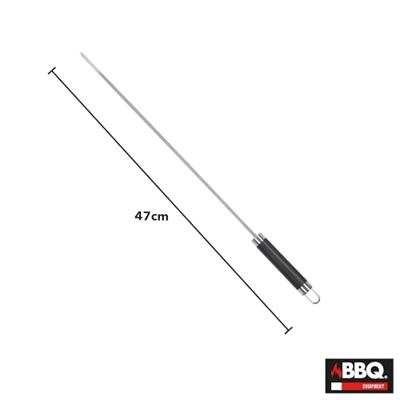 Barbecuespiesset Roestvrij staal 46,5 cm (4 Stuks) Barbecuespiesset Roestvrij staal 46,5 cm (4 Stuks)