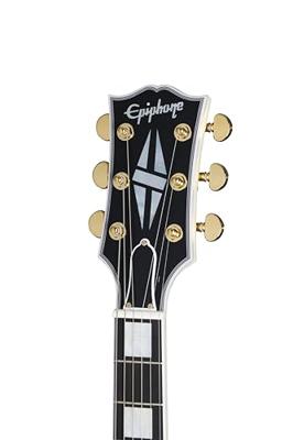 Epiphone 1959 ES-355 Classic White semi-akoestische gitaar met hard case