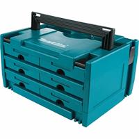 Makita Accessoires MAKSTOR 3.6 M-box Systainer met 6 laden - 395x295x215 mm - P-84333 - P-84333 - thumbnail