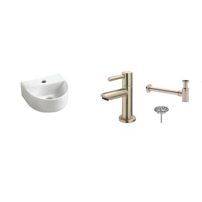 Fonteinset Helios Halfrond 30X25X12 cm RVS Aqua Splash