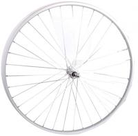 Sunrace Voorwiel 28 sp. alu trek basic zilver uitval naaf - thumbnail