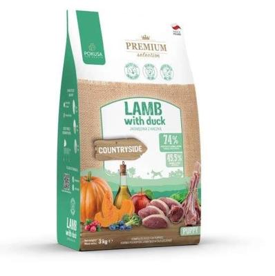 POKUSA Premium Selection Puppy Lamb with duck - droog hondenvoer - 3kg