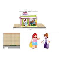 Sluban Pet Shop (Girl's Dream) bouwstenen set - thumbnail
