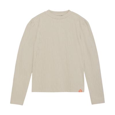 Indian Blue Jeans Winter t-shirt meisjes - zand - longsleeve/Jacquard