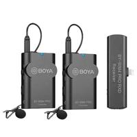 BOYA BY-WM4 Pro K4 draadloze microfoon-set met 2 zenders en Lightning-ontvanger voor iPhone - thumbnail