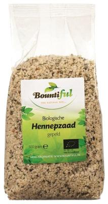 Hennepzaad bio 500 Gram Hennepzaad bio 500 Gram