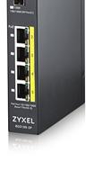 ZyXEL RGS100-5P Unmanaged L2 Gigabit Ethernet (10/100/1000) Power over Ethernet (PoE) Zwart - thumbnail