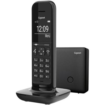 Gigaset HelloPhone - Gigaset design huistelefoon voor de vaste lijn - antwoordapparaat - DECT telefoon met handsfree functie - groot grafisch display en eenvoudige menunavigatie - gris