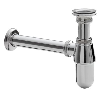 Wiesbaden Plugbekersifon Chroom 5/'4 inch x32 mm Wiesbaden Plugbekersifon Chroom 5/'4 inch x32 mm