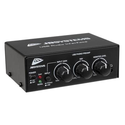 JB Systems USB Audio Interface & Phono voorversterker