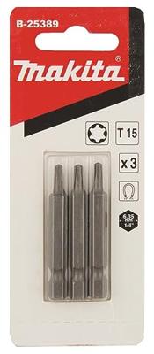 Makita Accessoires Schroefbit T15x50mm - B-25389