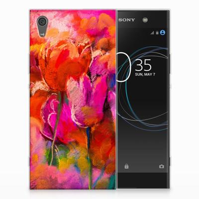 Hoesje maken Sony Xperia XA1 Ultra Tulips Hoesje maken Sony Xperia XA1 Ultra Tulips