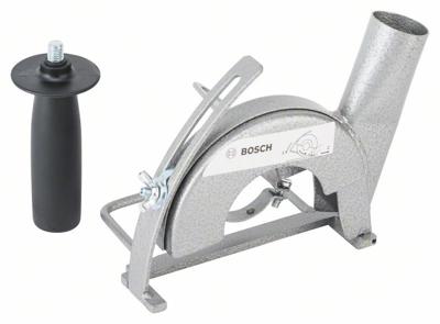 Bosch Accessories 1605510291 Geleidingsrails met afzuigaansluiting voor doorslijpen, 115 / 125 mm (voor 2009)