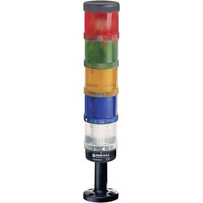 Werma Signaltechnik Signaalzuilelement 644.300.75 KombiSIGN 71 LED Geel 1 stuk(s)