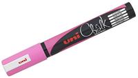 Uni-ball Krijtmarker fluo roze, ronde punt van 1,8 - 2,5 mm - thumbnail