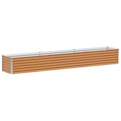 Verhoogde plantenbak 290 x 50 x 36 cm Gegalvaniseerd staal Verhoogde plantenbak 290 x 50 x 36 cm Gegalvaniseerd staal