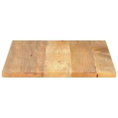 Tafelblad rechthoekig 80x60x2,5 cm massief mangohout