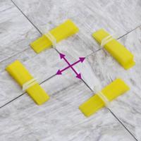 VidaXL Nivelleerklemmen voor tegels 250 st 1 mm - thumbnail
