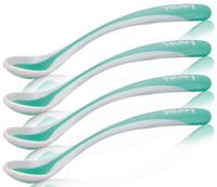 Nuby lepel warmtegevoelige 22,2 cm mint - thumbnail