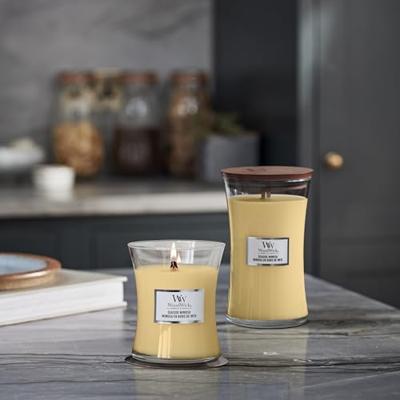 Seaside Mimosa Large candle kaars WoodWick - Woodwick