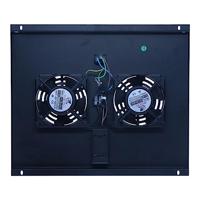 DSI Fan-pakket met 2 ventilatoren geschikt voor 600mm diepe serverkasten - DS-FT60 koeling - thumbnail