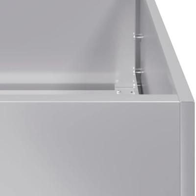 Plantenbak 100x100x30 cm gegalvaniseerd staal Plantenbak 100x100x30 cm gegalvaniseerd staal