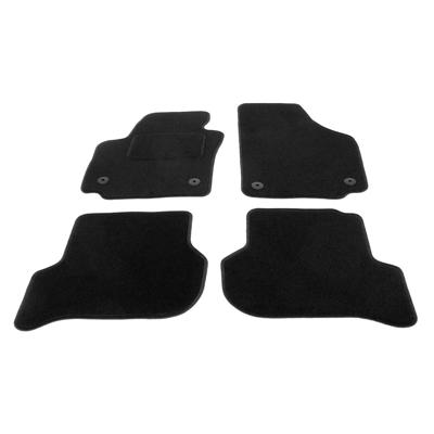 Automatten op maat - zwart stof - Seat Altea 2004-2015