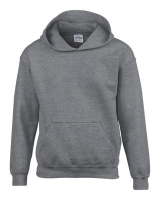 Gildan G18500K Heavy Blend™ Youth Hooded Sweatshirt - Graphite Heather - XL (176) Gildan G18500K Heavy Blend™ Youth Hooded Sweatshirt - Graphite Heather - XL (176)
