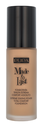 Pupa Milano - Pupa Made To Last Total Comfort Foundation SPF10 30 ml 050 Beige Sand Dames