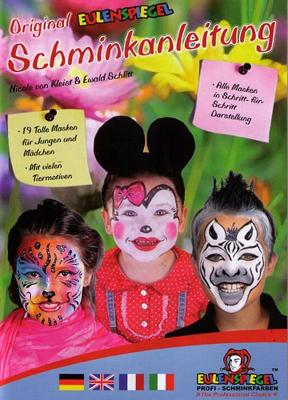 Eulenspiegel schmink booklet, 1 stuk