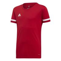 Adidas T19 Short Sleeve Tee Meisjes Rood - thumbnail