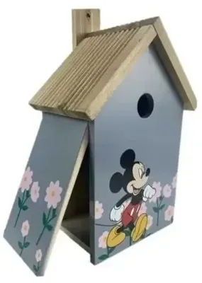 Bird House Mickey Wood 18x12x30 cm Disney - Disney