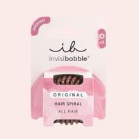 Invisibobble Original Hair Spiral Pretzel Brown 3Stuks - thumbnail