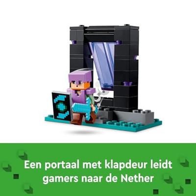 LEGO minecraft 21252 de wapensmederij - thumbnail