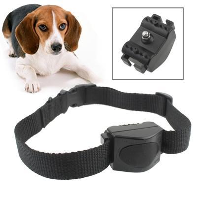 Anti schors Dog Collar waterdichte Auto trillingen Barking Stop (A101)(Black)