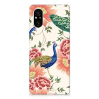 TPU Hoesje voor Sony Xperia 5 V Pink Peacock - thumbnail